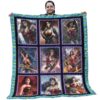 Wonder Woman Fight Quilt V4  Quilt